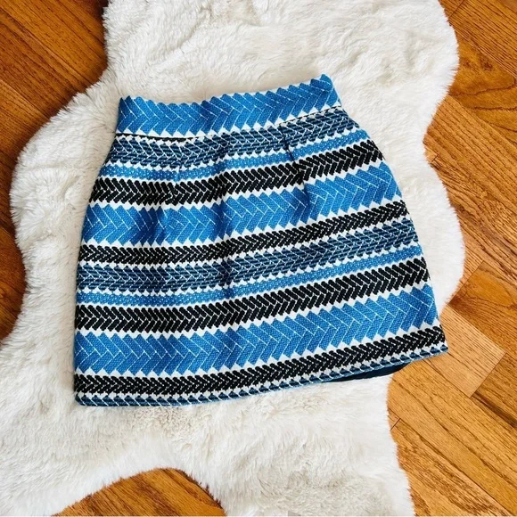 Nomad Morgan Carper Anthropologie Jacquard skirt - Picture 2 of 6